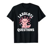 Funny I Axolotl Questions Enfants Filles Femmes Garçons Salamandre T-Shirt