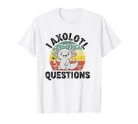 Funny I Axolotl Questions Enfants Filles Femmes Garçons Salamandre T-Shirt