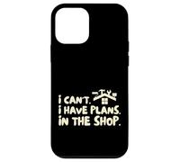 Funny I Cant I Have Plans In The Shop Handy Man Coque pour iPhone 12 mini