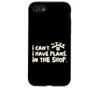 Funny I Cant I Have Plans In The Shop Handy Man Coque pour iPhone SE (2020) / 7 / 8