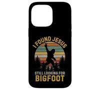 Funny I Found Jesus Still Looking Bigfoot Christian Coque pour iPhone 14 Pro Max