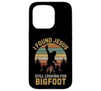 Funny I Found Jesus Still Looking Bigfoot Christian Coque pour iPhone 15 Pro