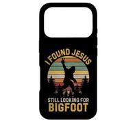 Funny I Found Jesus Still Looking Bigfoot Christian Coque pour iPhone 17 Pro