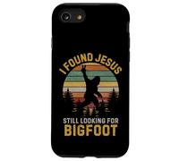 Funny I Found Jesus Still Looking Bigfoot Christian Coque pour iPhone SE (2020) / 7/8