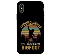 Funny I Found Jesus Still Looking Bigfoot Christian Coque pour iPhone X/XS
