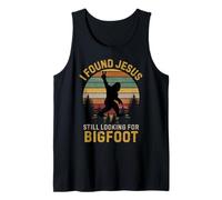 Funny I Found Jesus Still Looking Bigfoot Christian Débardeur