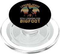 Funny I Found Jesus Still Looking Bigfoot Christian PopSockets PopGrip pour MagSafe