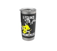 Funny I Found This Humérus Dog and Skeleton Bones Pun Humour Gobelet isotherme en acier inoxydable double paroi