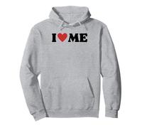 Funny I Heart Me Love Myself Selflove Femmes Célibataires Hommes Filles Sweat à Capuche