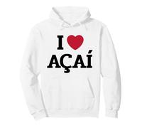 Funny I Love Açaí Heart Belém Pará Amazonia Brazil Sweat à Capuche
