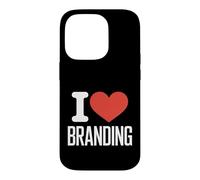 Funny I Love Branding Saying Marketing Humour Coque pour iPhone 14 Pro