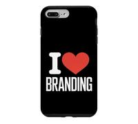 Funny I Love Branding Saying Marketing Humour Coque pour iPhone 7 Plus/8 Plus