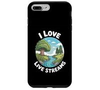 Funny I Love Live Streams Nature River Humour Dire Coque pour iPhone 7 Plus/8 Plus