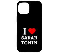 Funny I Love Sarah Tonin Jeu de Mots pour la santé mentale Coque pour iPhone 15