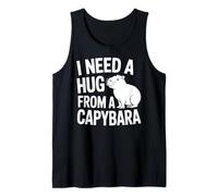 Funny I Need A Hug from a Capybara Débardeur