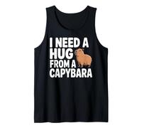 Funny I Need A Hug from a Capybara Débardeur