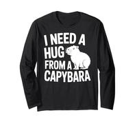 Funny I Need A Hug from a Capybara Manche Longue