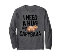 Funny I Need A Hug from a Capybara Manche Longue