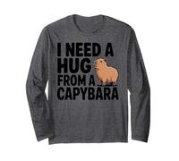 Funny I Need A Hug from a Capybara Manche Longue