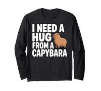 Funny I Need A Hug from a Capybara Manche Longue