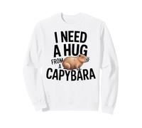 Funny I Need A Hug from a Capybara Sweatshirt