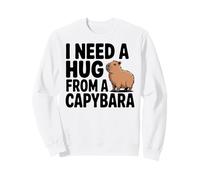 Funny I Need A Hug from a Capybara Sweatshirt