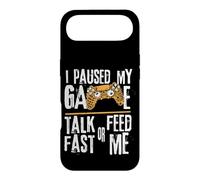 Funny I Paused My Game Talk Fast Or Feed Me Gamer Gaming Coque pour iPhone Air