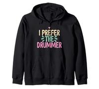 Funny I Prefer The Drummer Sweat à Capuche