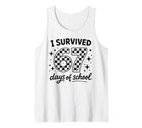 Funny I Survived 67 Days of School Six Seven Débardeur