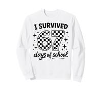 Funny I Survived 67 Days of School Six Seven Sweatshirt