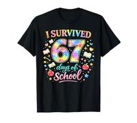 Funny I Survived 67 Days of School Six Seven T-Shirt