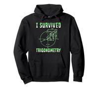 Funny I Survived Trigonométrie Math Class School Sweat à Capuche