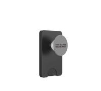 Funny I Was Told There Would Be Robots Design PopSockets PopWallet pour MagSafe