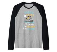 Funny I Wasnt Listening I Was Thinking RMS Titanic Hommes Femmes Manche Raglan