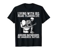 Funny IBS Awareness Irritable Bowel Syndrome Warrior Gifts T-Shirt