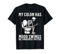 Funny IBS Awareness Irritable Bowel Syndrome Warrior Gifts T-Shirt