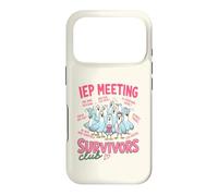 Funny IEP Meeting Survivors Club Teacher Special Education Coque pour iPhone 17 Pro