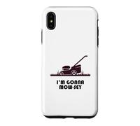 Funny I'm Gonna Mow-sey (Mosey) Lawnmower Humor Coque pour iPhone XS Max