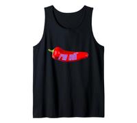 Funny I'm Hot Red Chilli Pepper pour Maman Papa Débardeur