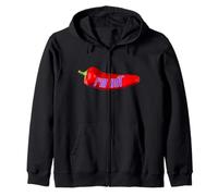 Funny I'm Hot Red Chilli Pepper pour Maman Papa Sweat à Capuche