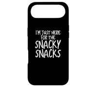 Funny I'm Just Here for The Snacky Snacks Gear Coque pour iPhone Air