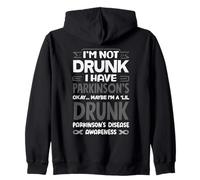 Funny I'm Not Drunk I Have Parkinson 's Awareness Sweat à Capuche