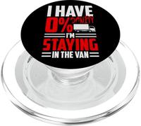 Funny I'm Staying in Tha Van Phasmophobia Gamer Women Men PopSockets PopGrip pour MagSafe