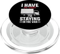 Funny I'm Staying in Tha Van Phasmophobia Man Women PopSockets PopGrip pour MagSafe