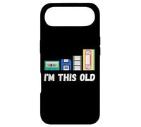 Funny I'm This Old 1980s Cassette VHS Disquette Retro Tech Coque pour iPhone Air