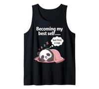 Funny Introverti Becoming My Best Self But First a Nap Débardeur