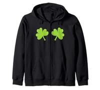 Funny Irish Shamrock Boobs Boobies St. Patrick Day Sweat à Capuche