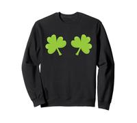 Funny Irish Shamrock Boobs Boobies St. Patrick Day Sweatshirt