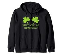 Funny Irish Shamrock Boobs Breasts Boobies | St. Patrick Day Sweat à Capuche