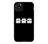 Funny it Programmer Geek Keyboard Humor Ctrl Alt Delete Coque pour iPhone 11 Pro Max